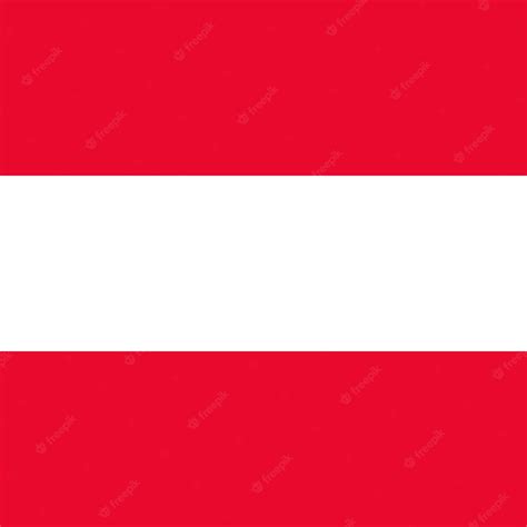 Premium Vector | Austria flag official colors vector illustration