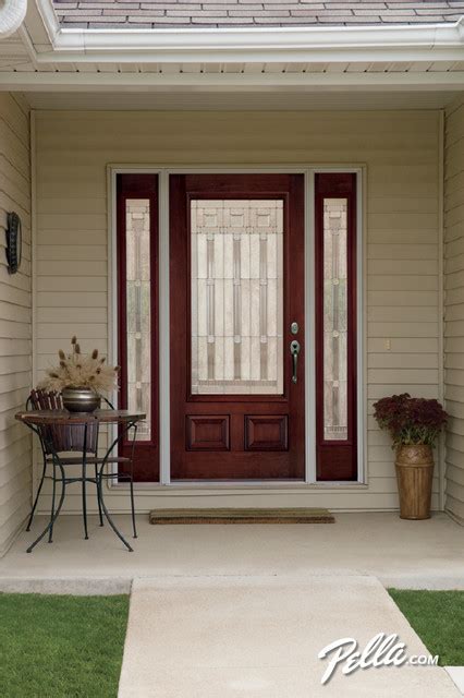 Pella® Architect Series® fiberglass entry doors transform your home’s ...