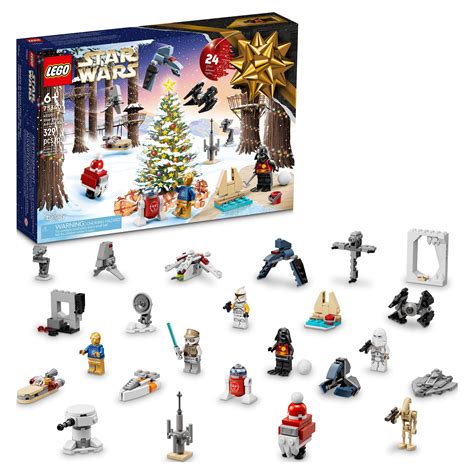 LEGO Star Wars 2022 Advent Calendar 75340 Building Toy Set (329 Pieces ...