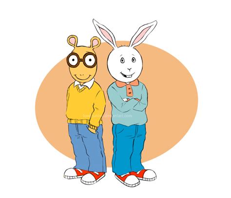 Arthur and Buster for jo0liiie by FowlHunter on DeviantArt