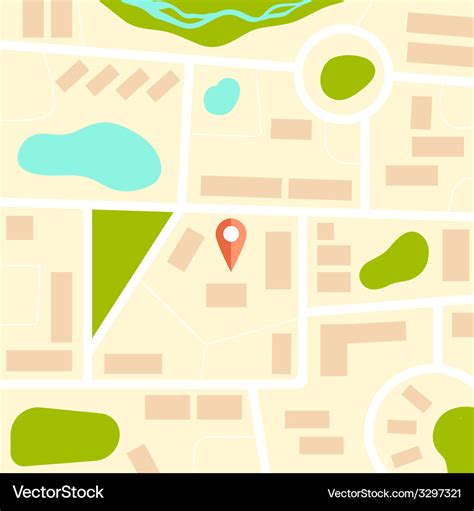 Map template Royalty Free Vector Image - VectorStock