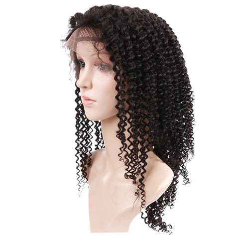9A HD Lace/Transparent 13x6 Lace Frontal Kinky Curly-Brazilian ...