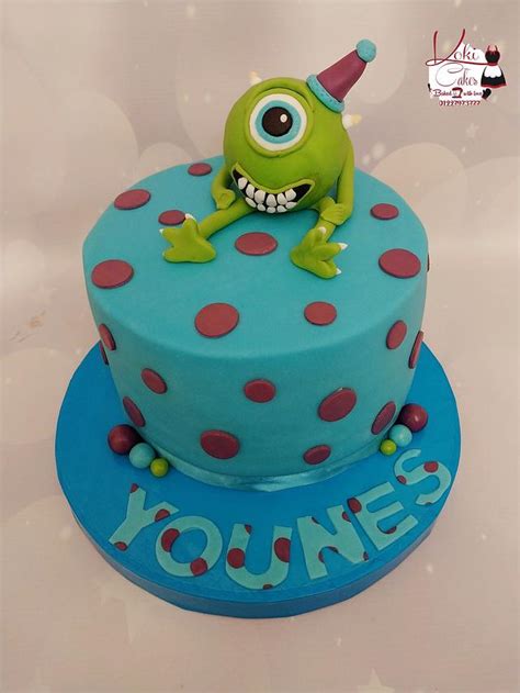 "Monster Inc. Cake" - Decorated Cake by Noha Sami - CakesDecor