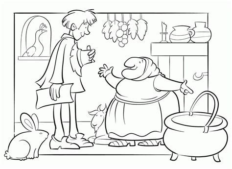 Coloring Pages: strega nona coloring pages Strega Nona Big Anthony | Strega nona, Coloring pages ...