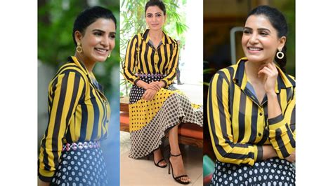 Samantha Ruth Prabhu for ‘Oh Baby’ In Nitya Bajaj