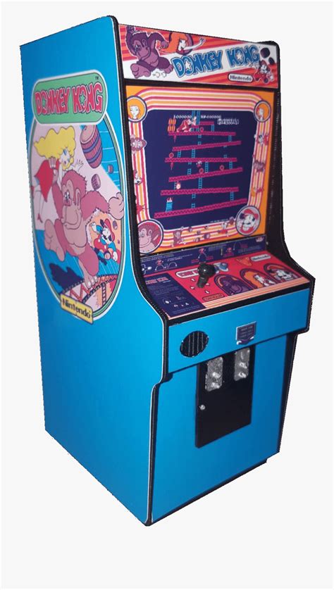 Donkey Kong Arcade Cabinet - Donkey Kong Arcade Machine , Free Transparent Clipart - ClipartKey