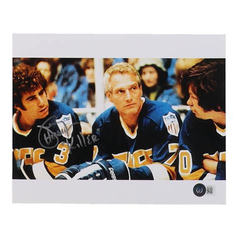 Jerry Houser Signed "Slap Shot" 8x10 Photo Inscribed "Killer" (Beckett ...