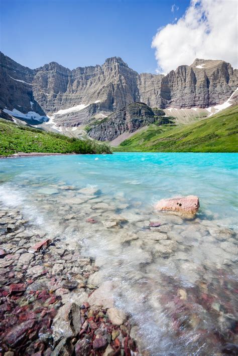 Windy day at Cracker Lake, Glacier National Park [OC][1334x2000] : r ...