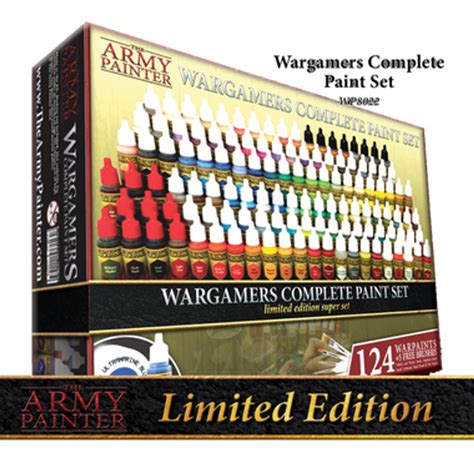 The Army Painter: Wargamers Complete Paint Set - Limited Edition Super ...