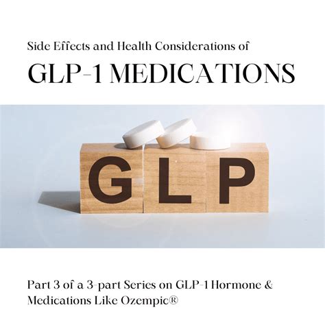 What are the Side Effects of GLP-1 and GIP Agonist Medications?