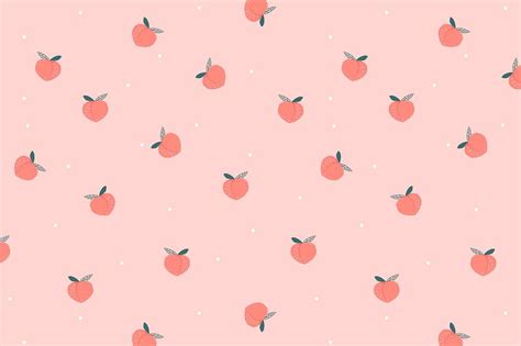 Peach background, cute desktop wallpaper | Premium Photo - rawpixel