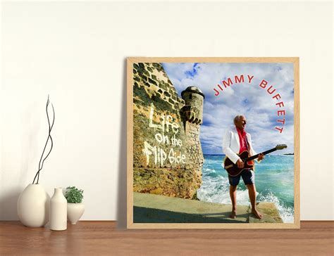 Life On The Flip Side Jimmy Buffett Album Cover Poster / Music | Etsy