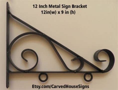 12 Inch Metal Sign Bracket Sign Bracket