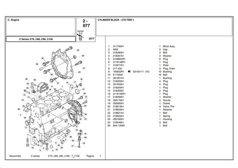 McCormick Tractor C70 C80 C90 C100 Parts Catalog