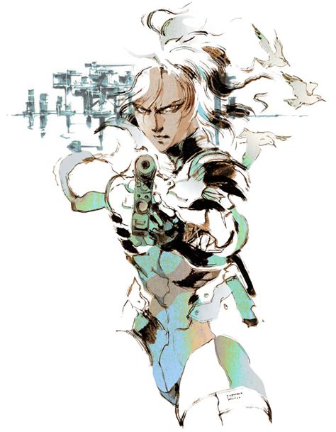 Raiden Illustration - Metal Gear Solid 2: Sons of Liberty Art Gallery