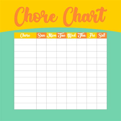 Free Printable Chart