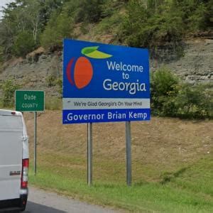 Welcome to Georgia sign in Chattanooga, TN - Virtual Globetrotting