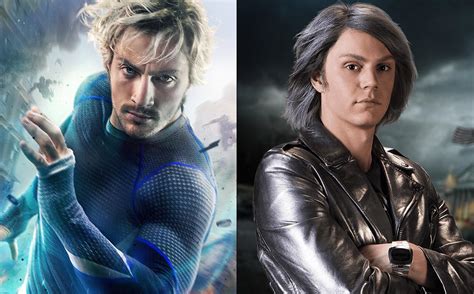 In X-men quicksilver was able to move bullets and slow down time with his speed, but in age of ...