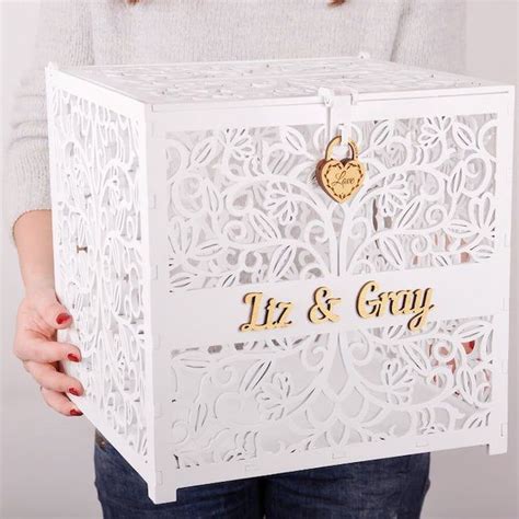 12 Cute Wedding Card Boxes to Stash Your Gifts in Style