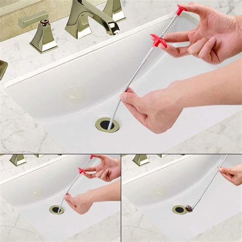 6 Pack Drain Hair Clog Remover Tool – Space Saving For Home