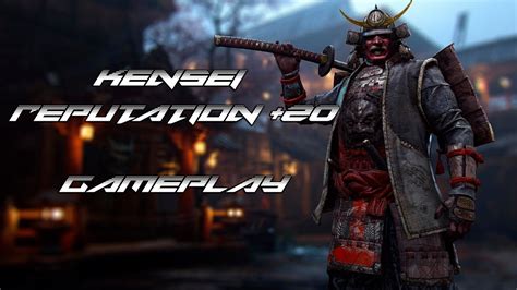 FOR HONOR KENSEI Reputation +20 Gameplay PlayStation 4 Pro - YouTube