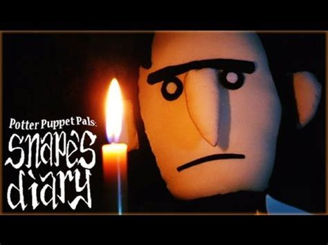 Potter Puppet Pals: Snape's Diary - YouTube