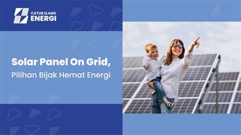 Solar Panel On Grid, Pilihan Bijak Hemat Energi - Catur Elang Energi