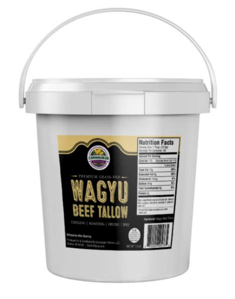 Premium Rendered Wagyu Beef Tallow 1.5lb Tub | BBQ Store | Your One-Stop Shop for Grilling ...