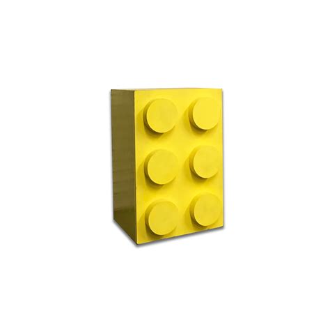 Yellow Lego Brick – Platinum Prop Rentals