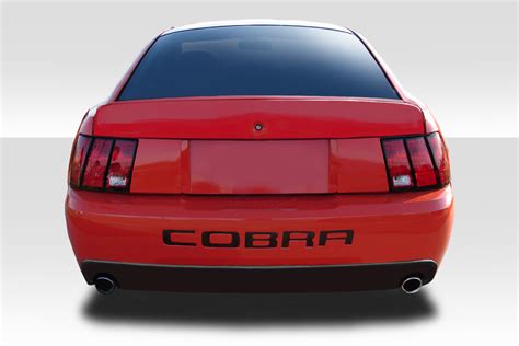 Wing Spoiler Body Kit for 2001 Ford Mustang - 1999-2004 Ford Mustang Duraflex Cobra Look Wing ...