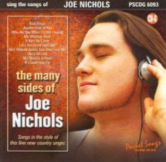 PSCD6093 – Songs Of Joe Nichols – Karaoke Korner