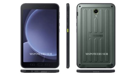 Samsung's Galaxy Tab Active 5 Rugged Look and Specs Revealed