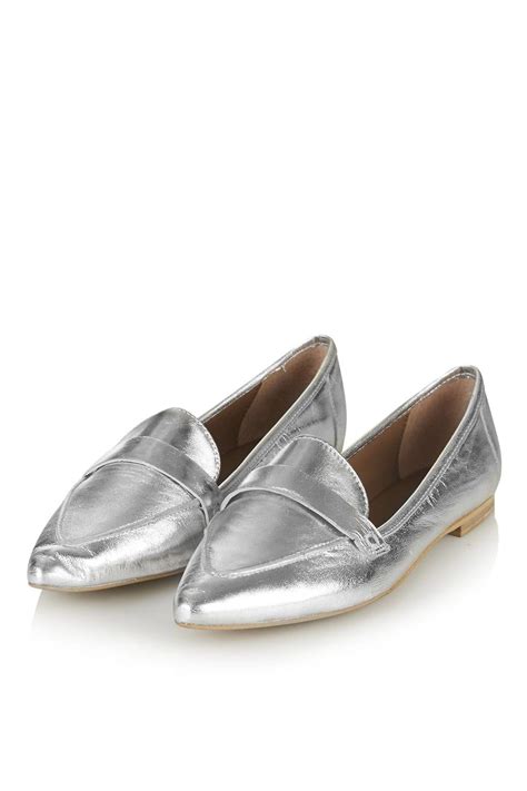 Image result for silver loafers | Loafers, Pointed loafers, Silver loafers