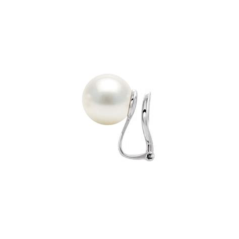 Omega Clip Back Earring Mounting For Pearl