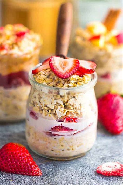 Strawberry Overnight Oats Recipe | Easy Overnight Oats for Meal Prep