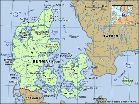 Denmark-map-features-locator - News Band