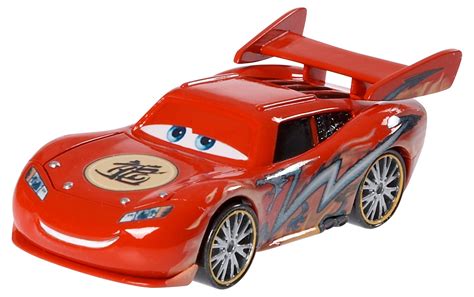 Buy Cars - Disney Dragon Lightning McQueen 1:55 Diecast Car by Mattel ...