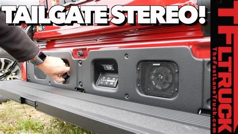 Breaking News: First Ever Tailgate Speakers in the 2019 GMC Sierra 1500 ...