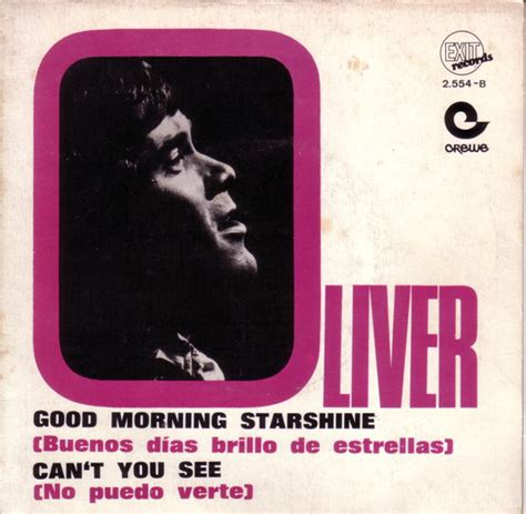 Oliver - Good Morning Starshine (1969, Vinyl) | Discogs