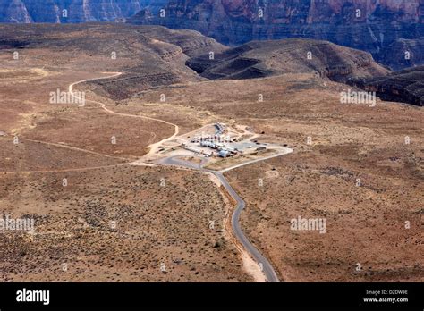 aerial view of hualapai ranch western village and quartermaster point ...