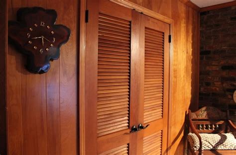 Terrific Wooden Closet Louver Door Design Ideas Exterior Louvered Doors ...