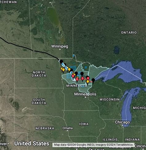 Enbridge Line 3 Pipeline - Google My Maps