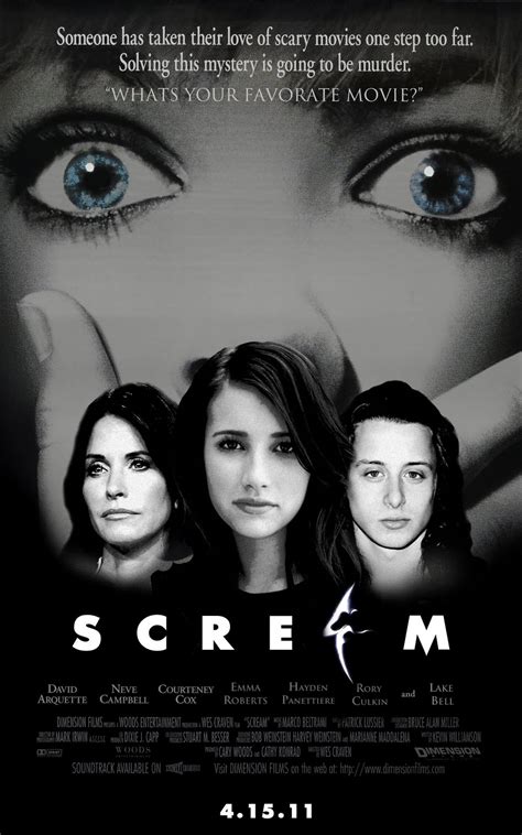 URBANBURST: Scream 4 poster