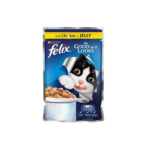 Felix Cat Food Chicken in Jelly 100gm. – UCAAZ