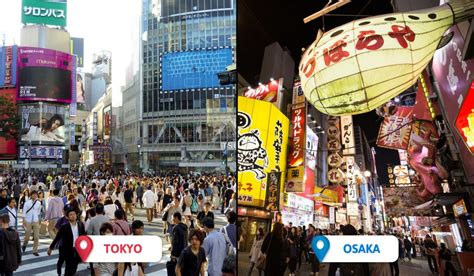 Tokyo vs. Osaka: The Differences Between the Two Largest Cities in Japan