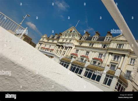 Royal Victoria Hotel. Hastings. England. UK Stock Photo - Alamy