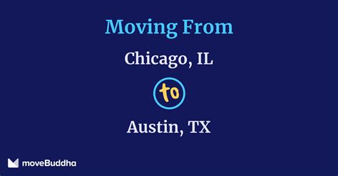 ($1,309) Movers From Chicago to Austin