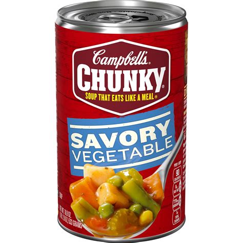 Campbell’s Chunky Soup, Ready to Serve Savory Vegetable Soup, 18.8 Oz ...