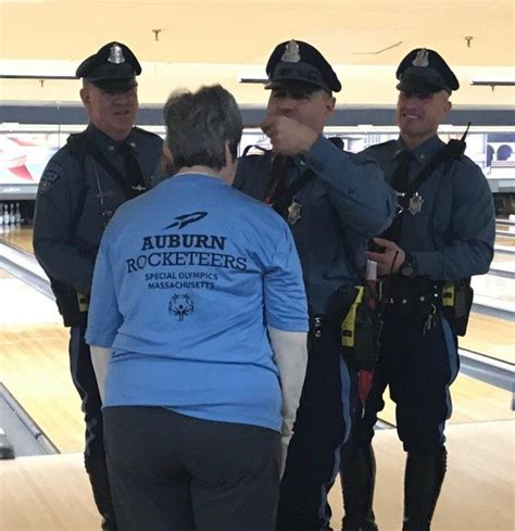 Auburn Police and Massachusetts State Police support the Special Olympics at regional qualifier ...