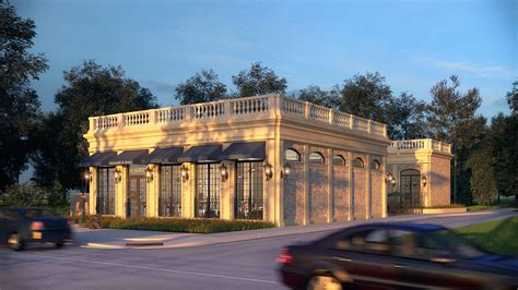 Chicago Restaurant Architectural Rendering — Bobby Parker